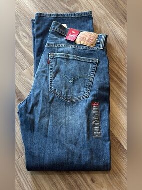 Levi's 559 Relaxed Straight Denim Blue Jeans 36x34 NWT